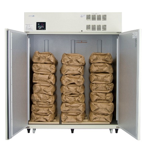 数量は多 玄米冷蔵庫 玄米保冷庫 食物保管冷蔵庫TKH-500N 2002年製 ...